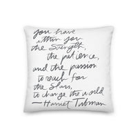 The Harriet inspired "Reach for the stars" Pillow